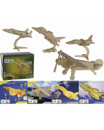 3D puzzels vliegtuigen - 4 stuks